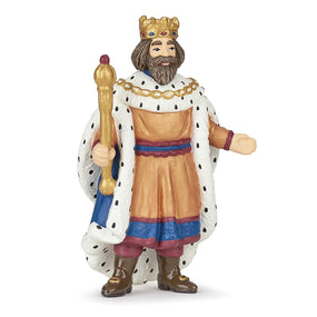 King with Golden Scepter Figurine