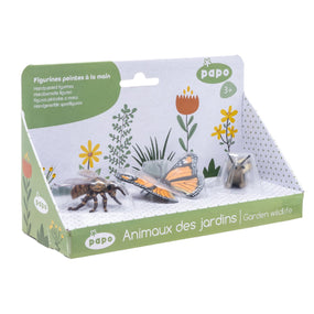 Coffret insectes (Abeille - Papillon - Escargot)