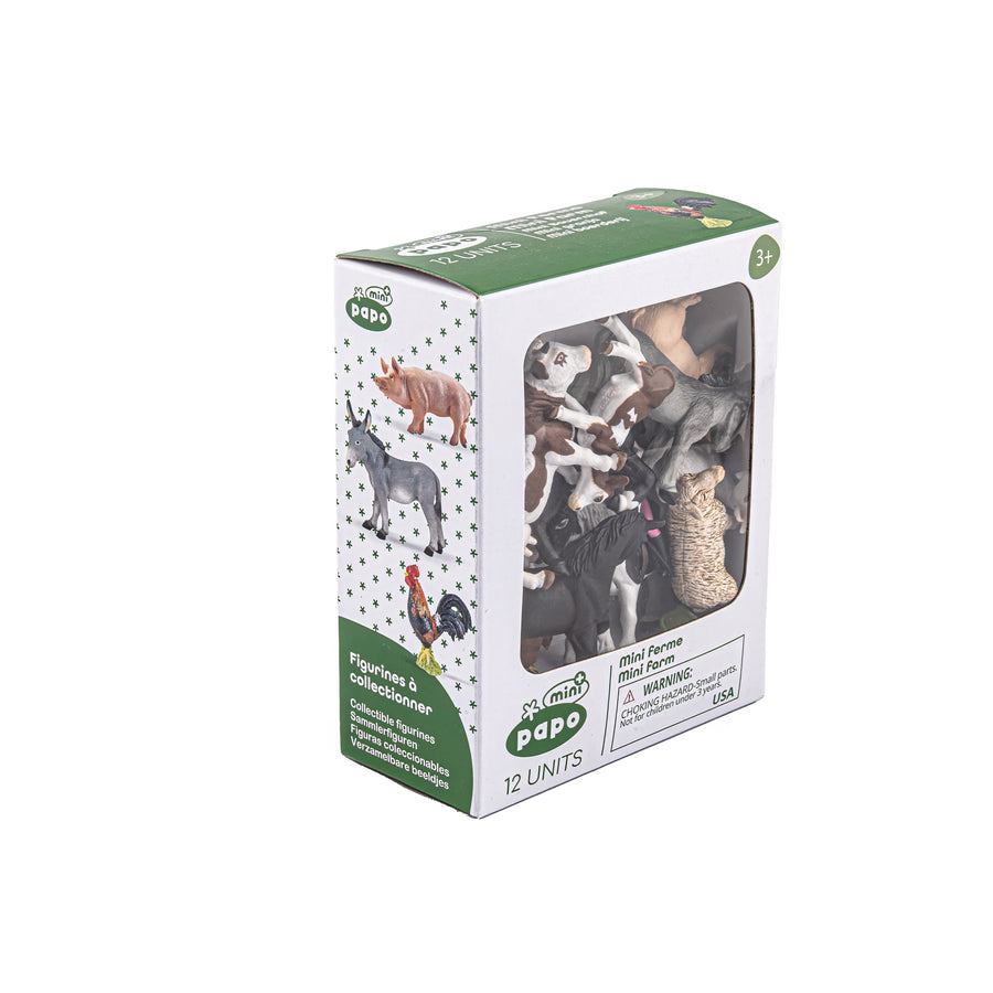 Mini PLUS Farm Figure (Tube, 12 pcs)