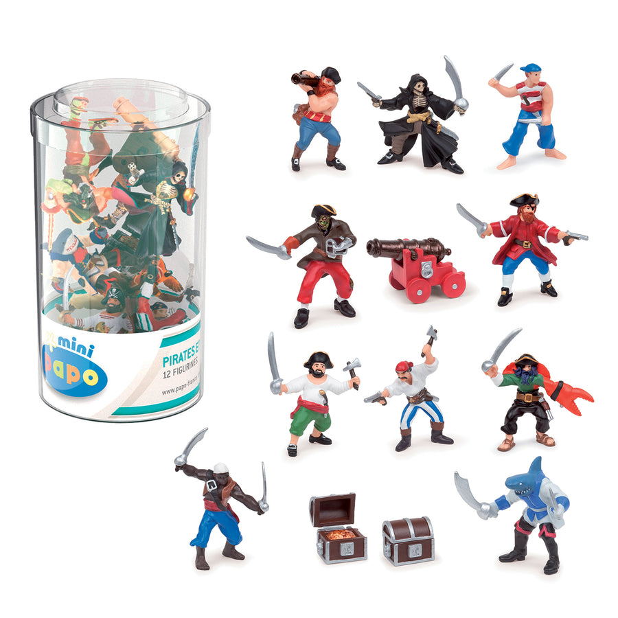 Mini PLUS Pirates & Corsairs Figure (Tube, 12 pcs)