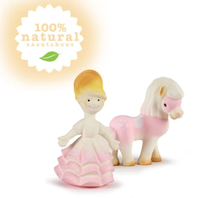 Coffret fille 1er âge Papo Figurines Zoé & Bisou en caoutchouc, Collection PAPO BABY, jouet d’éveil