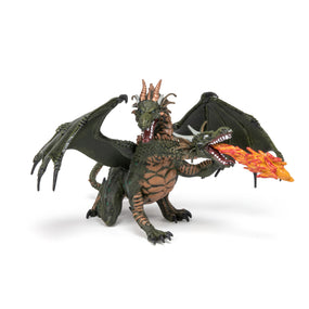 Two-headed dragon figurine