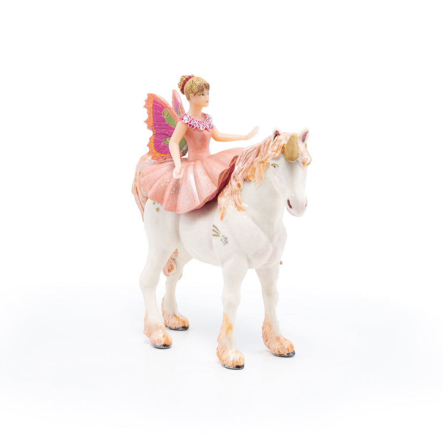 Ballerina on her unicorn figurine