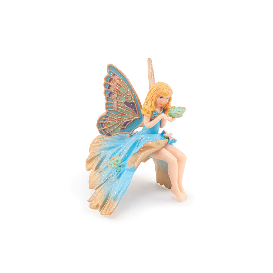Blue Elf Child Figurine