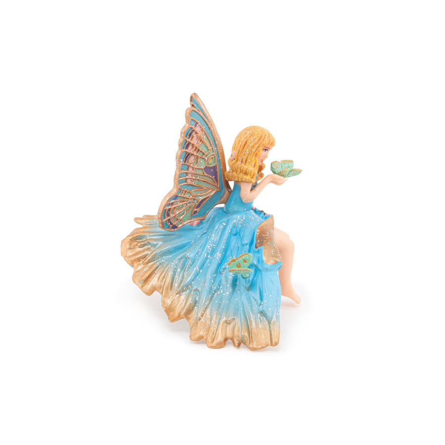 Blue Elf Child Figurine