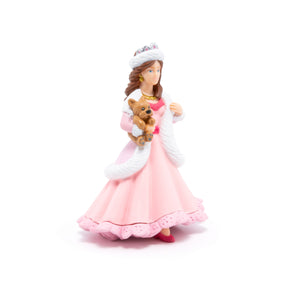 Princess with Dog Figurine