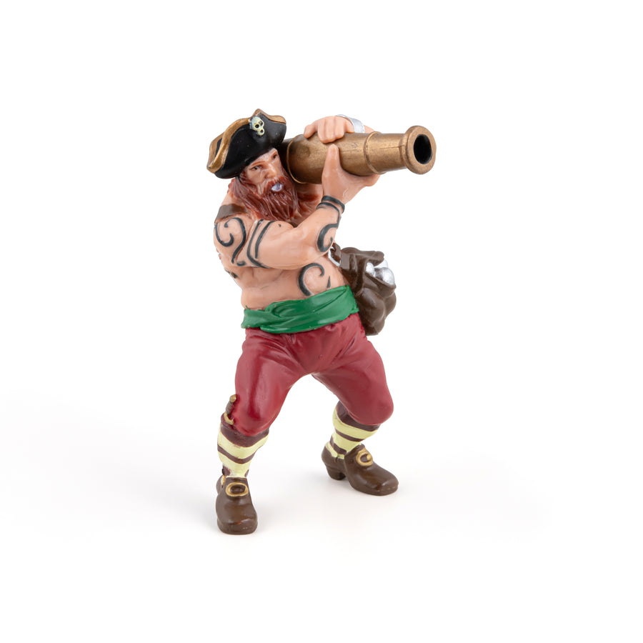 Pirate Cannon Figurine