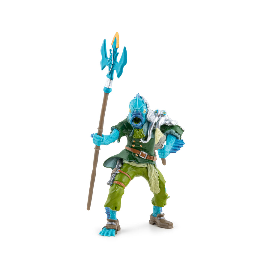 Pirate mutant fish figurine