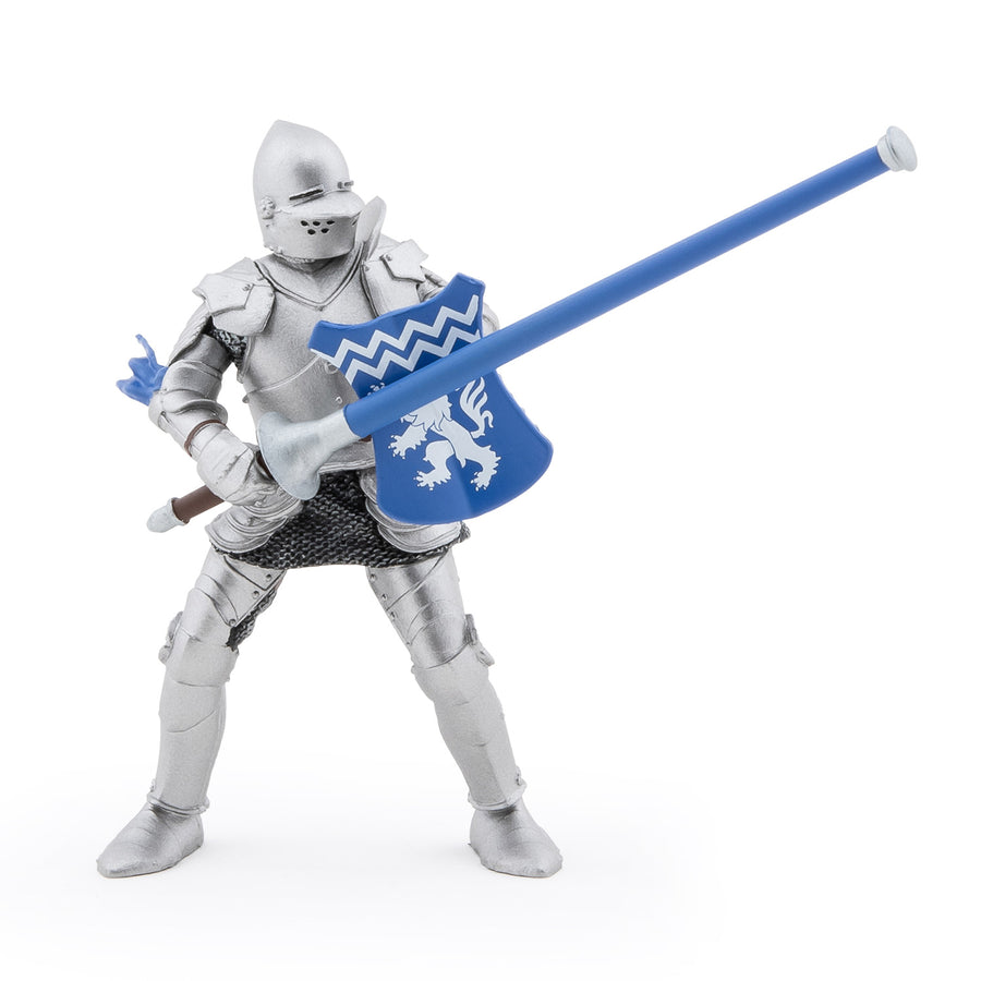 Figurine Chevalier lion à la lance