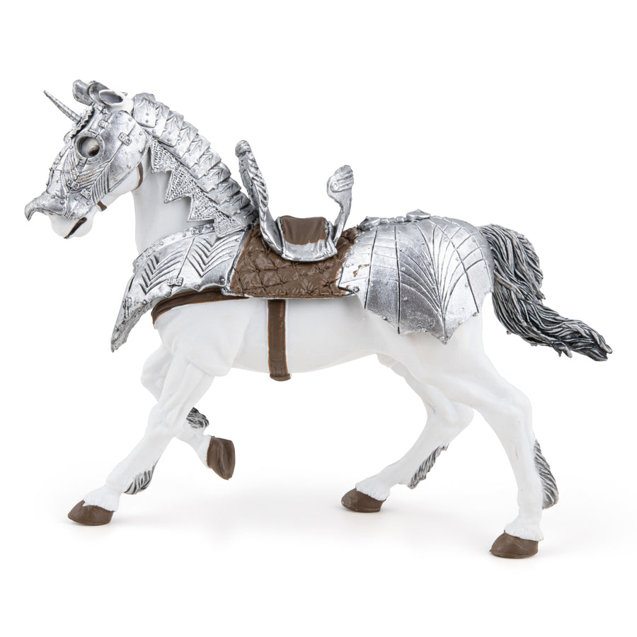 Figurine Cheval en armure