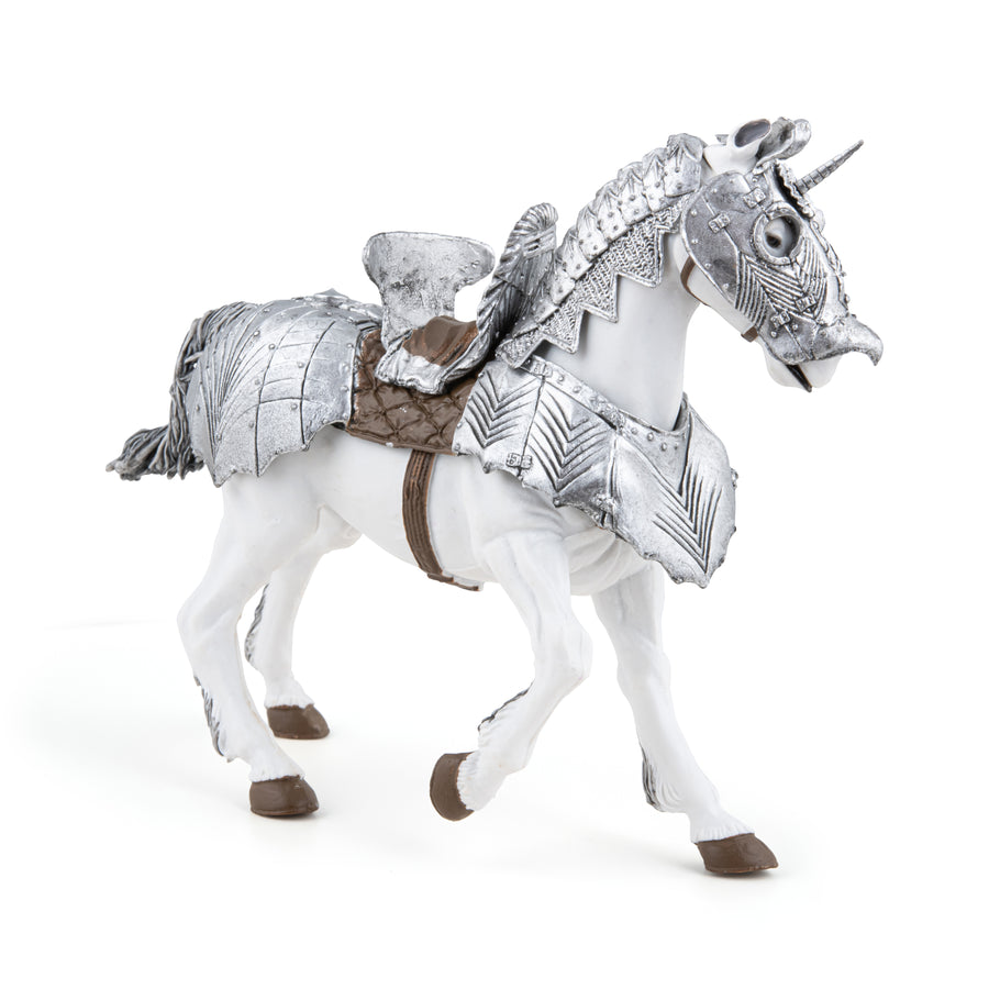 Figurine Cheval en armure