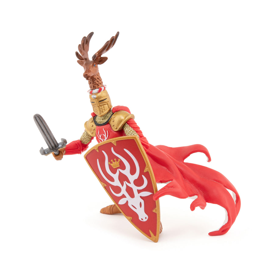 Master of Arms Figur mit Hirschwappen