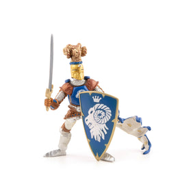 Figur mit Widderwappen von Master of Arms