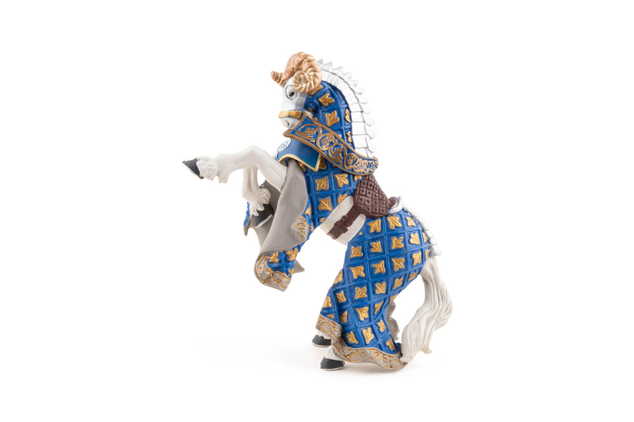 Figurine Cheval du Maître des armes cimier bélier