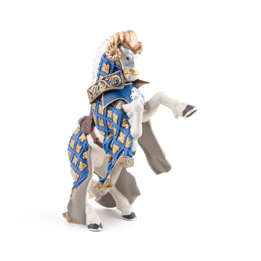 Figurine Cheval du Maître des armes cimier bélier