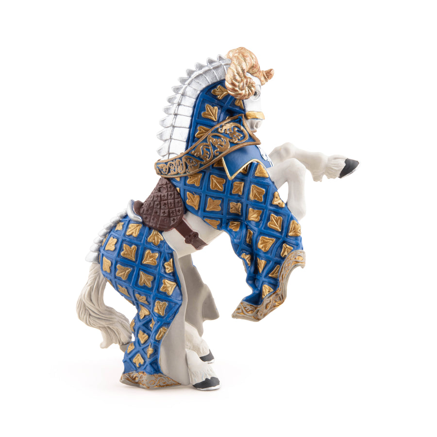 Figurine Cheval du Maître des armes cimier bélier