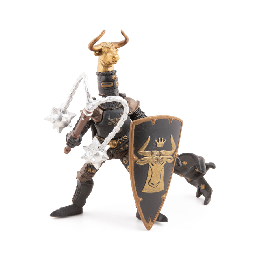 Figur „Master of Arms“ mit Stierwappen