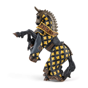 Master of Arms Pferdefigur mit Stierwappen