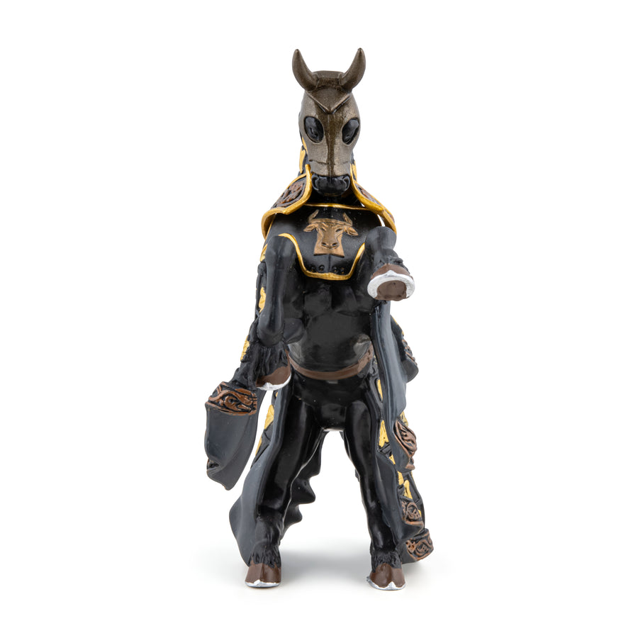 Master of Arms Horse Figurine with Bull Crest