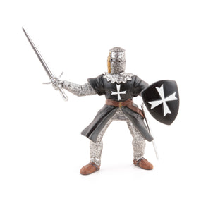 Figur eines Johanniterritters mit Schwert