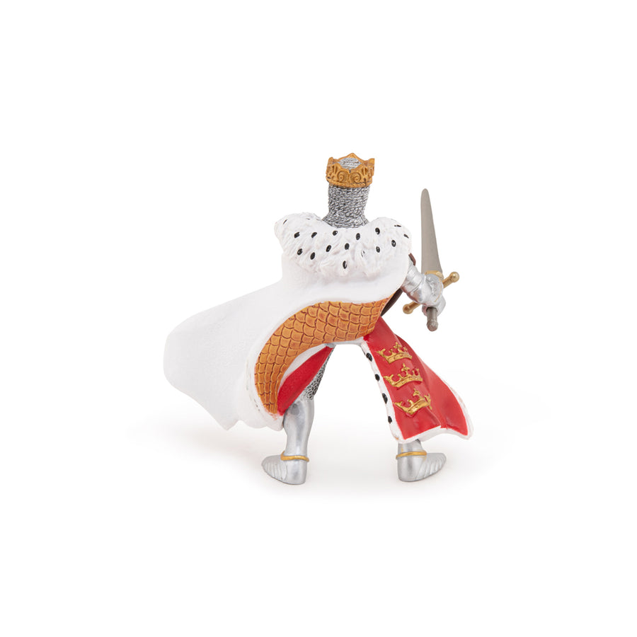 Rote König Arthur Figur