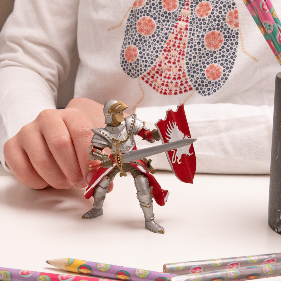 Figurine Chevalier griffon