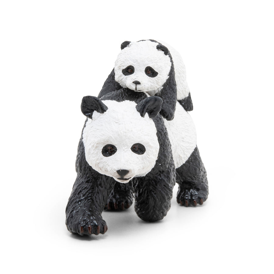 Panda and baby figurine