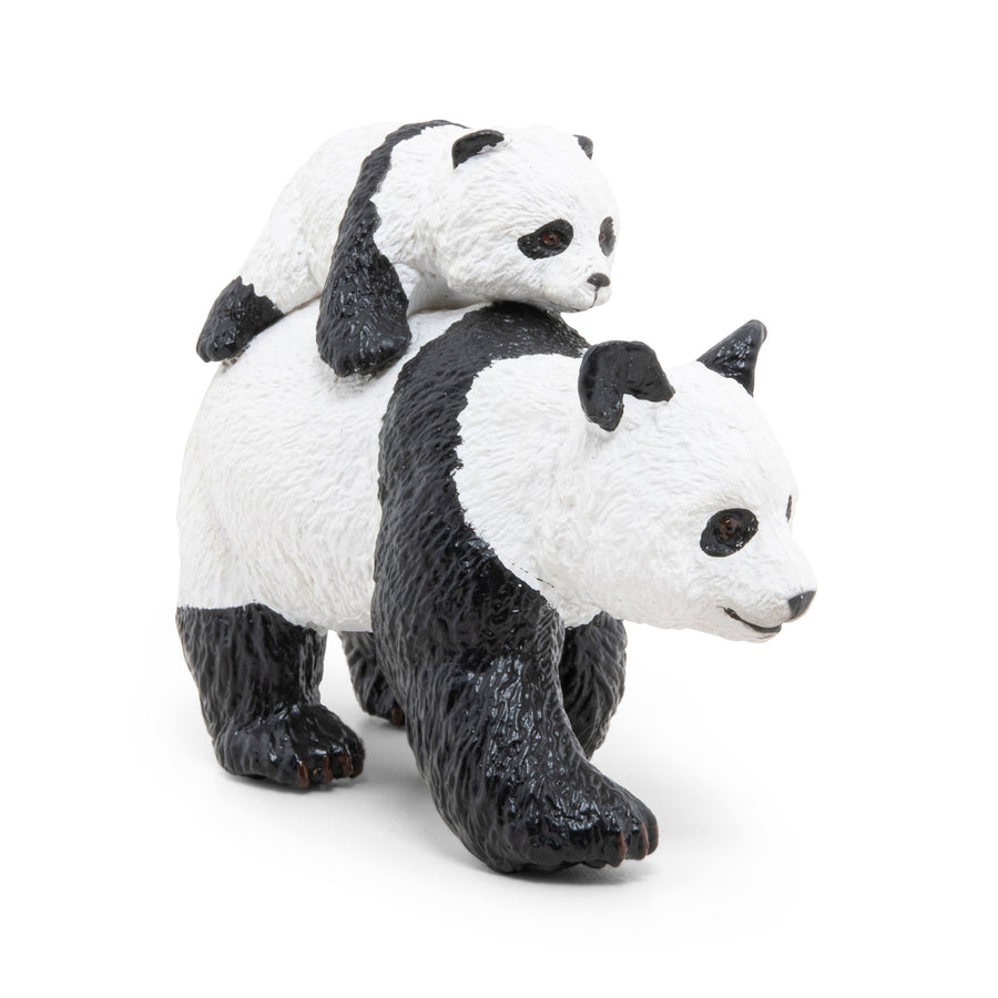 Panda and baby figurine