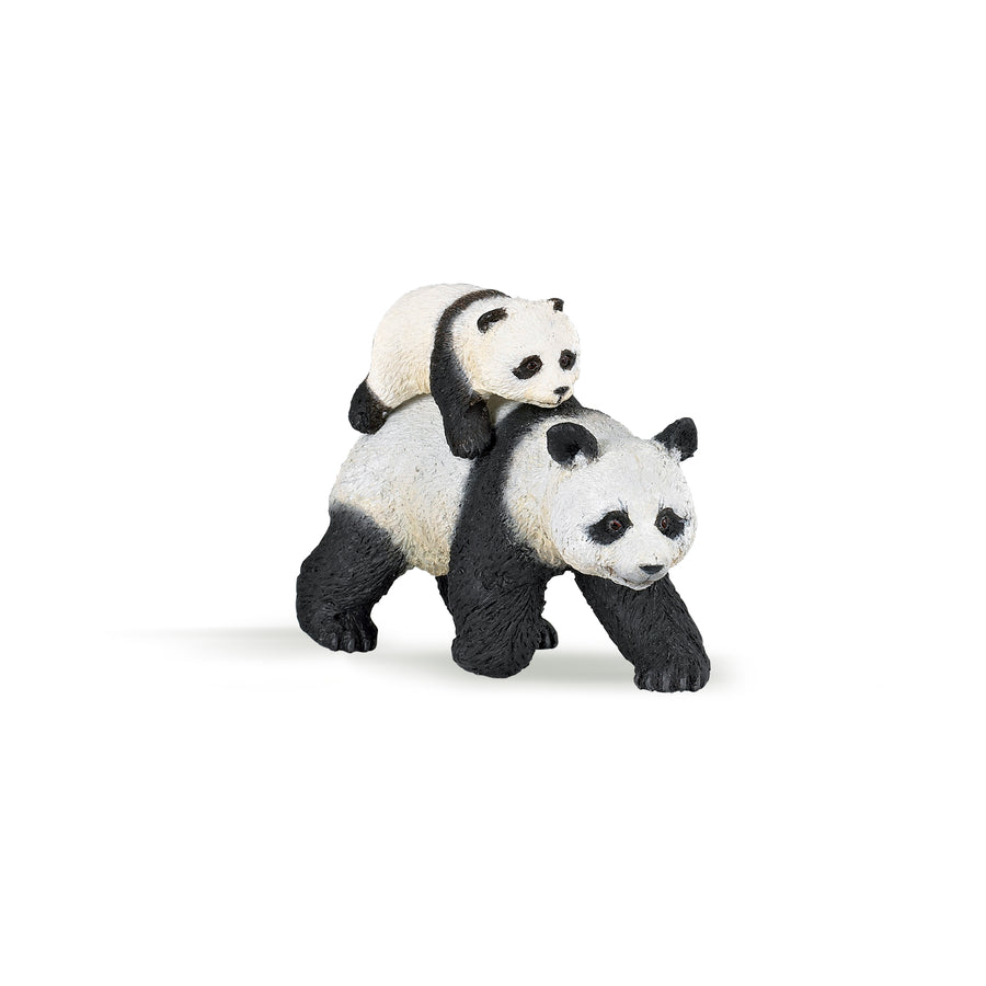 Panda and baby figurine