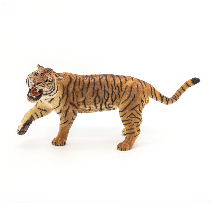 Brüllende Tigerfigur