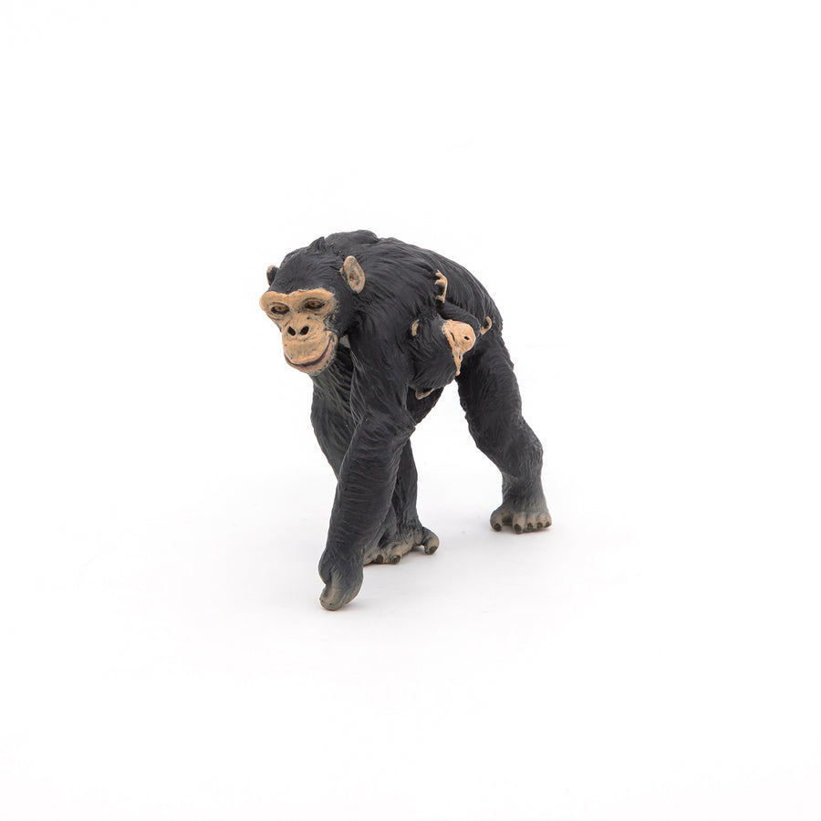 Chimpanzee and Baby Figurine