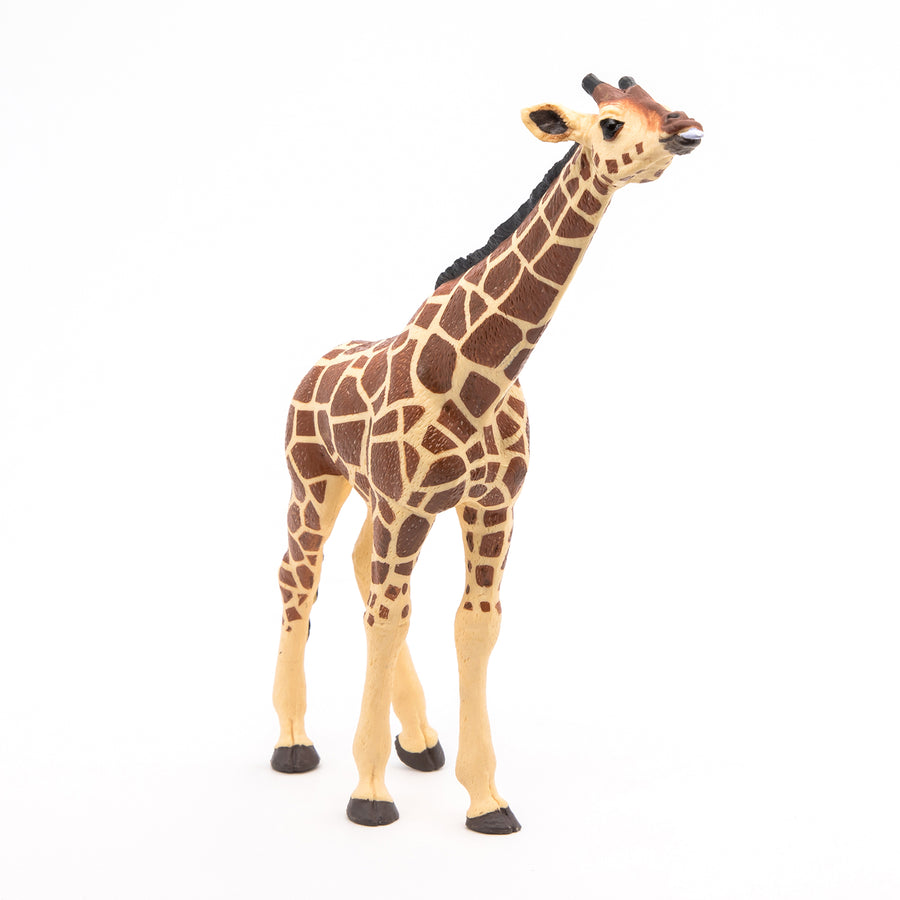 Giraffe head raised figurine
