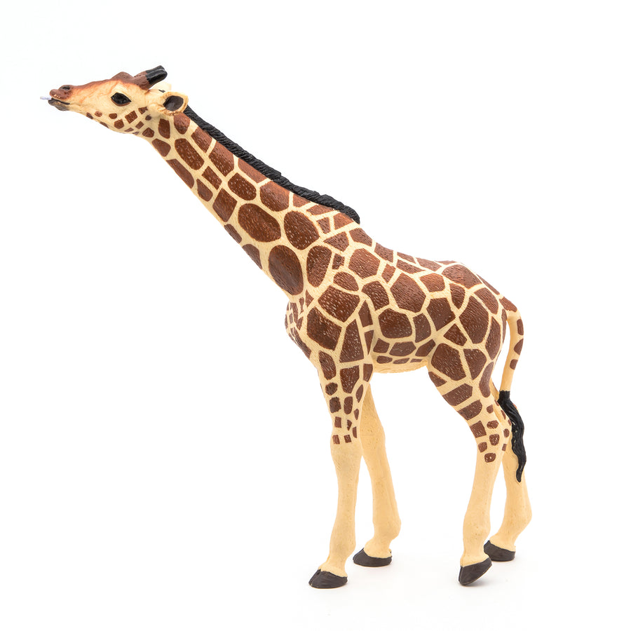Giraffe head raised figurine