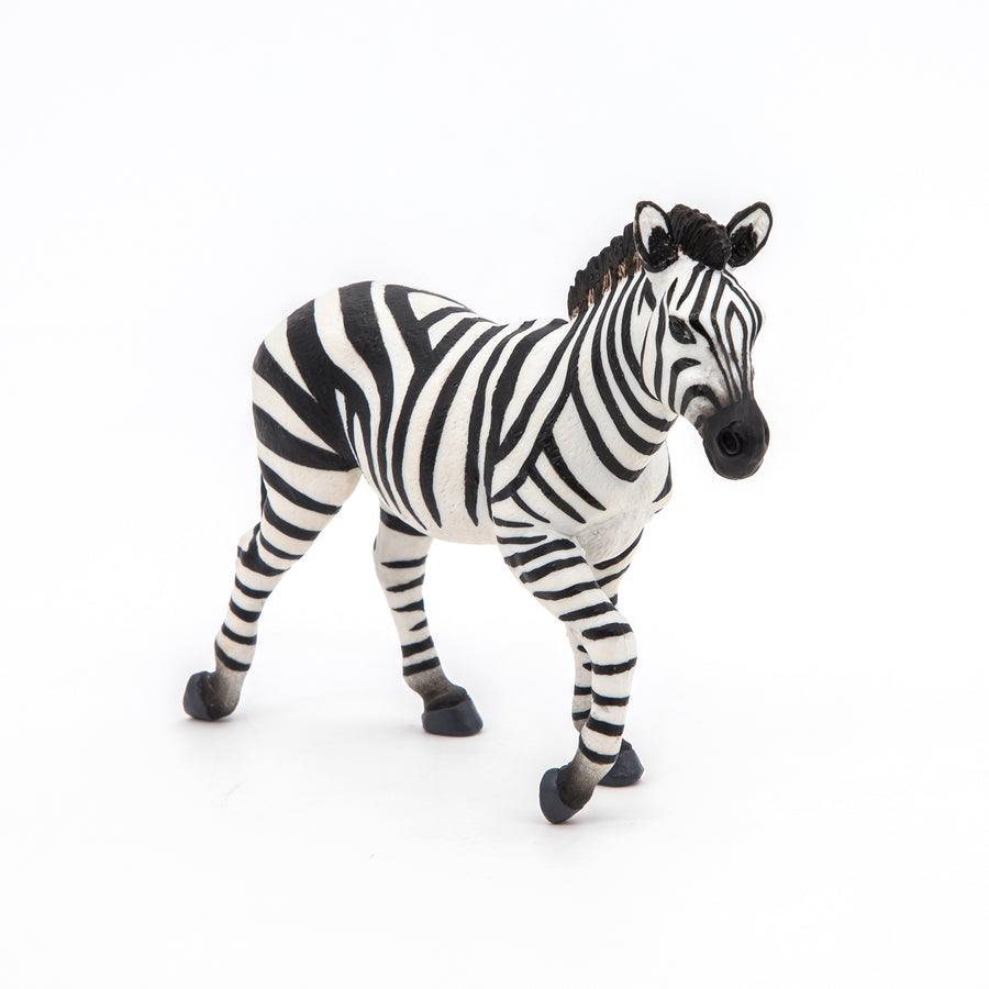 Male Zebra Figurine