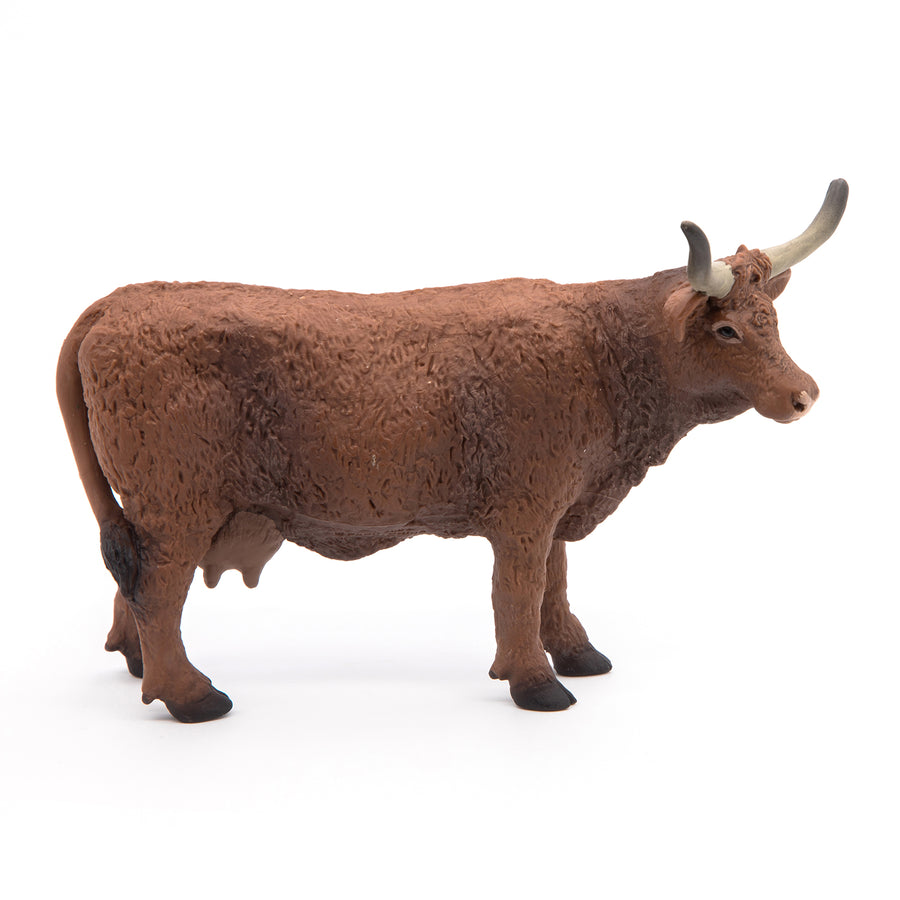 Salers Cow Figurine