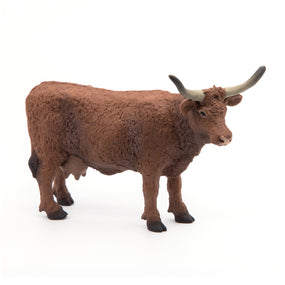 Salers Cow Figurine