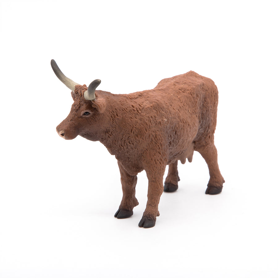 Salers Cow Figurine