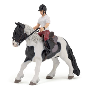 Figurine Poney avec selle