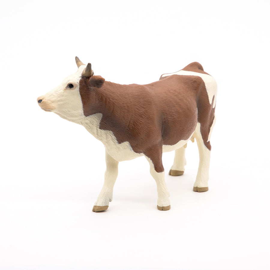 Simmental Cow Figurine