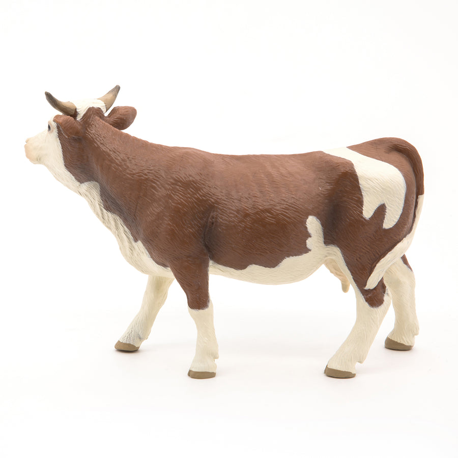 Simmental Cow Figurine