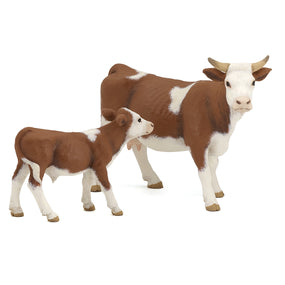 Simmental Calf Figurine