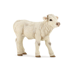 Charolais Calf Figurine