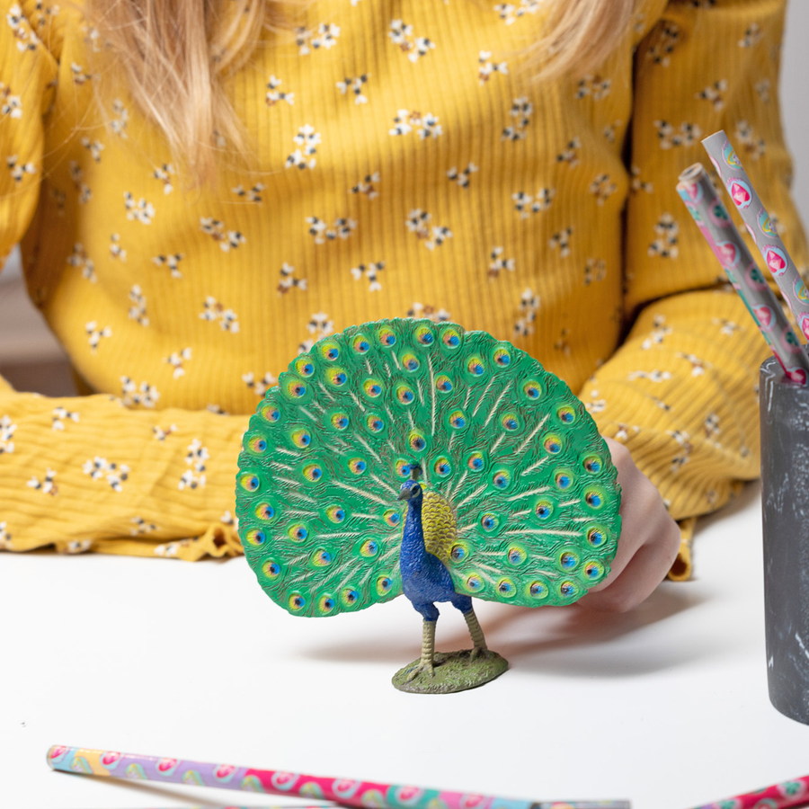 Peacock Figurine