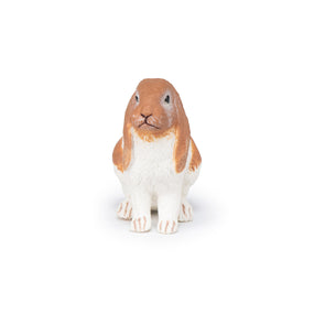 Lop-eared rabbit figurine