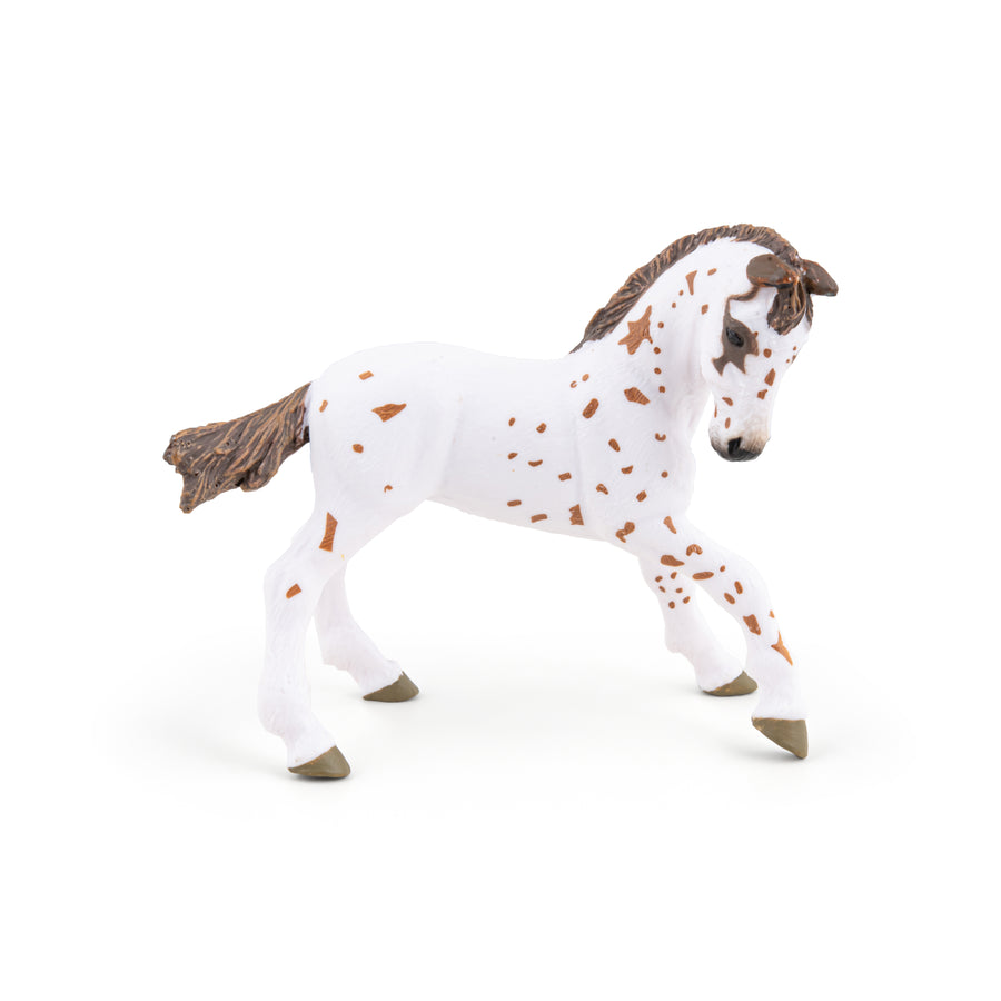 Braune Appaloosa-Fohlenfigur