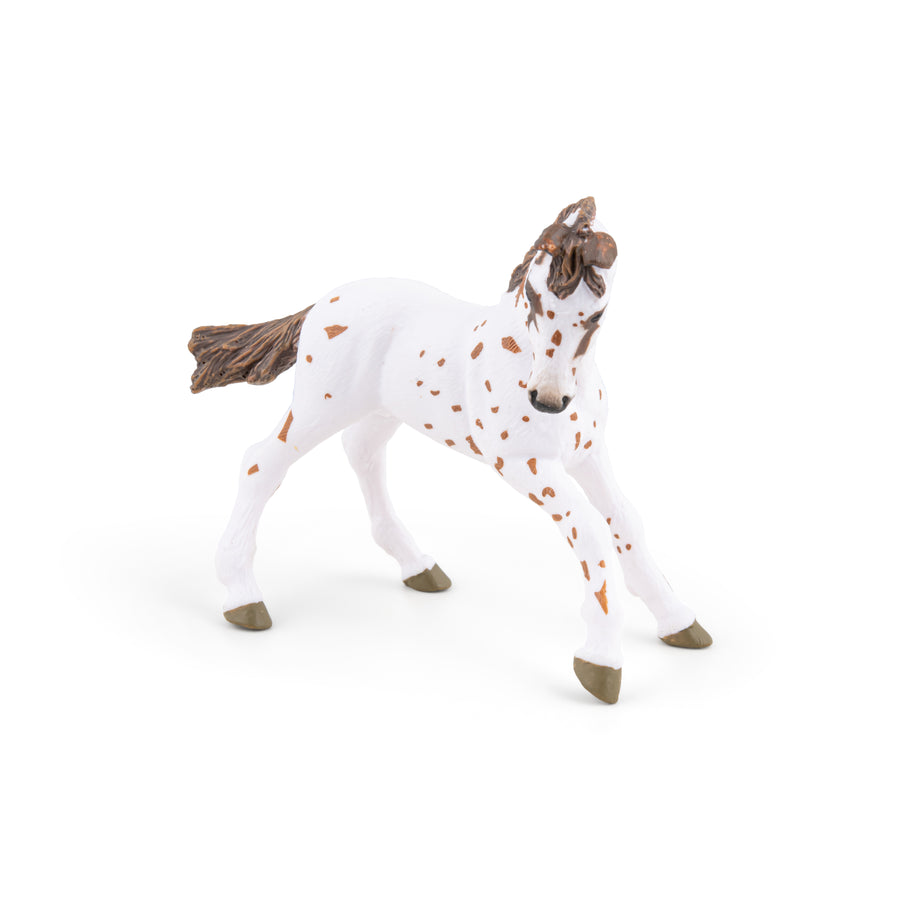 Braune Appaloosa-Fohlenfigur