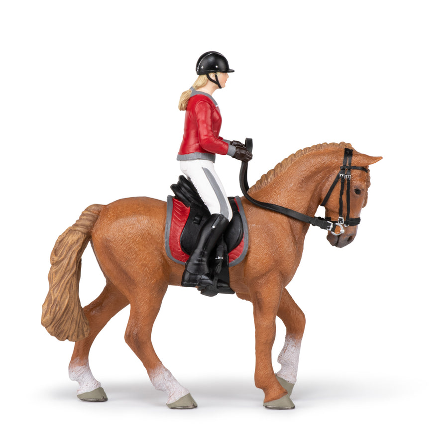 Figur Pferd und Reiter