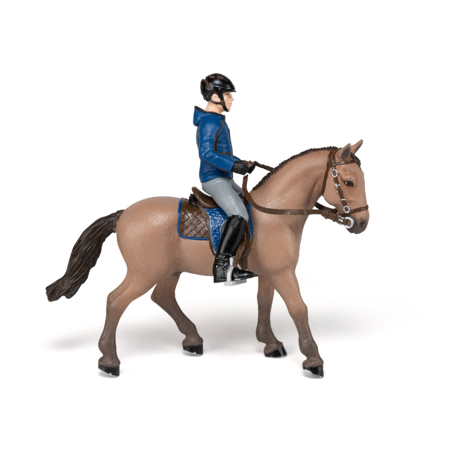 Figur Pferd und Reiter