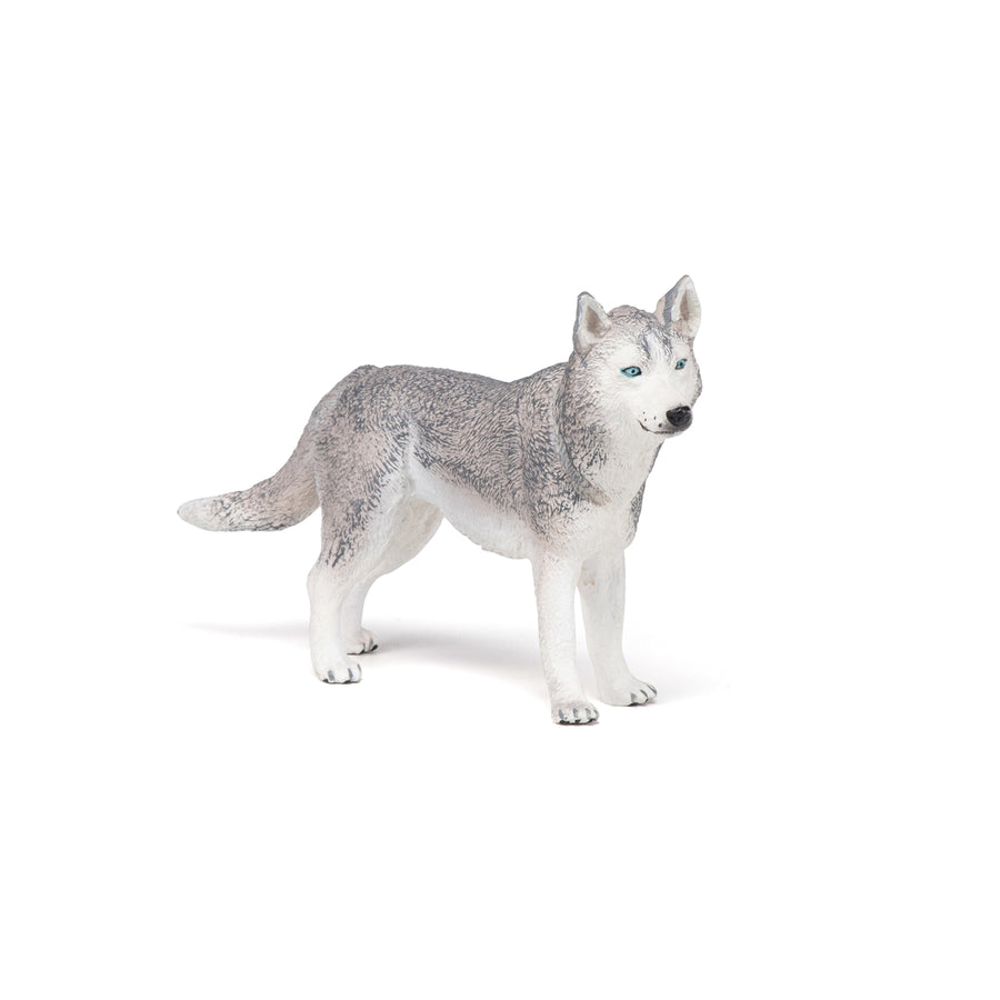 Sibirische Husky-Figur