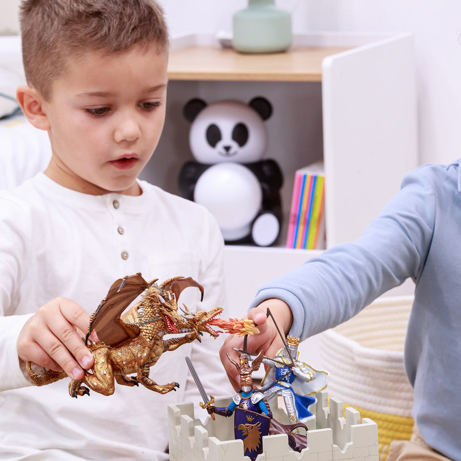 Drachenkönig mit Bogen Figur